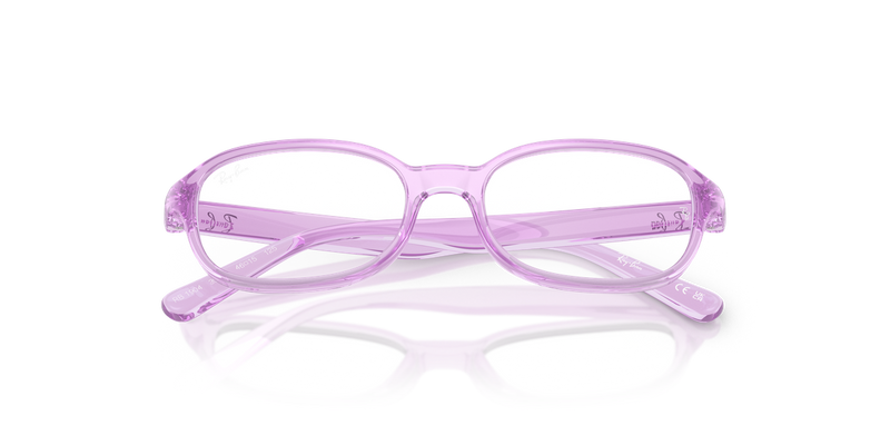 Ray-Ban Youth 0RY1904 in Transparent Violet - Alternate View