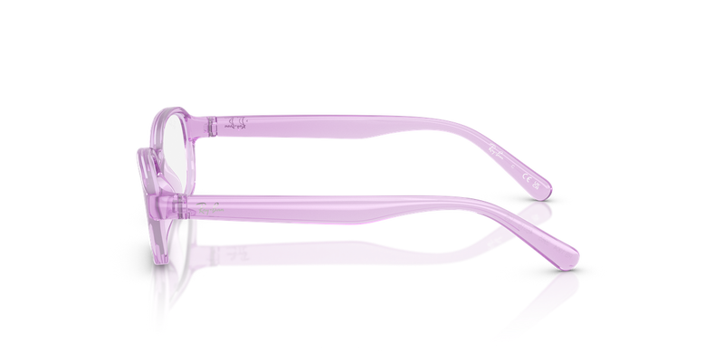 Ray-Ban Youth 0RY1904 in Transparent Violet - Alternate View