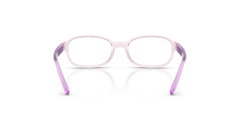 Ray-Ban Youth 0RY1904 in Transparent Pink - Temple Detail