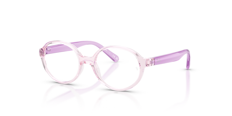 Ray-Ban Youth 0RY1905 in Transparent Pink - Front View