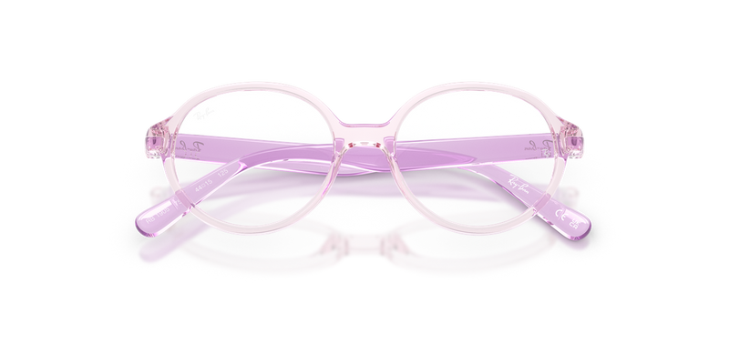 Ray-Ban Youth 0RY1905 in Transparent Pink - Side View