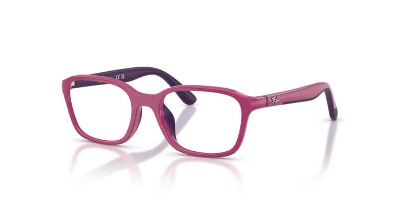 Ray-Ban Youth RY1906 in Fucsia & Rubber Violet - Front View