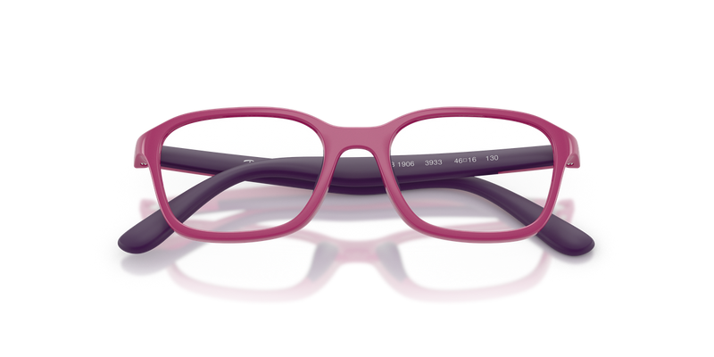 Ray-Ban Youth RY1906 in Fucsia & Rubber Violet - Side View