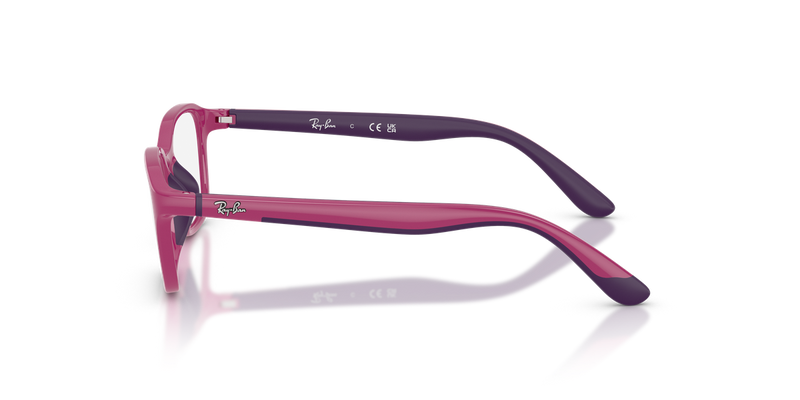 Ray-Ban Youth RY1906 in Fucsia & Rubber Violet - Back View