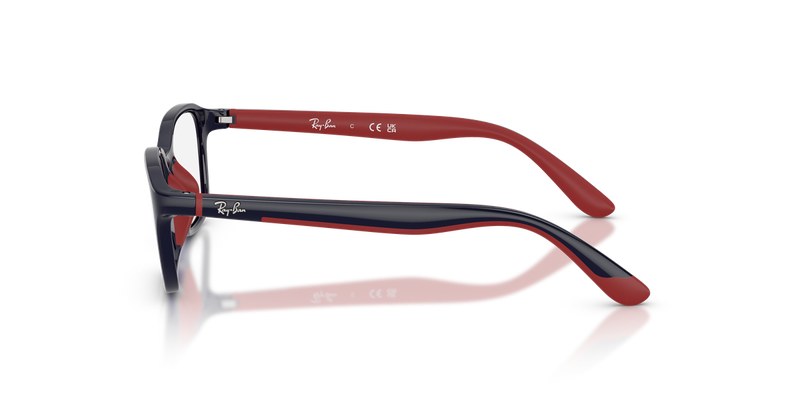 Ray-Ban Youth RY1906 in Blue/Rubber Red - Alternate View