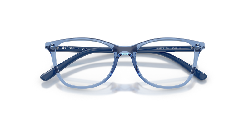 Ray-Ban Youth RY1907F in Transparent Light Blue - Alternate View