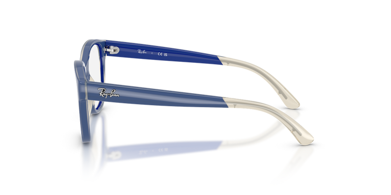 Ray-Ban Youth 0RY1950 in Blue On Transparent - Alternate View