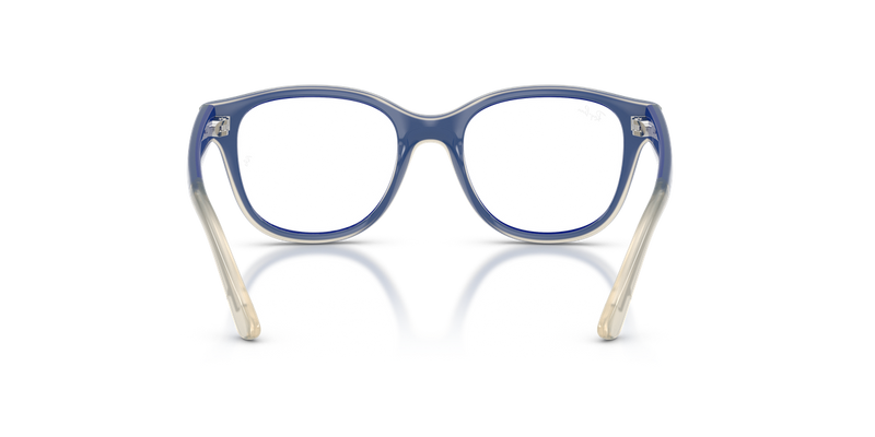 Ray-Ban Youth 0RY1950 in Blue On Transparent - Alternate View