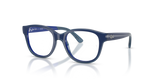 Blue On Transparent Blue / Clear (7205)