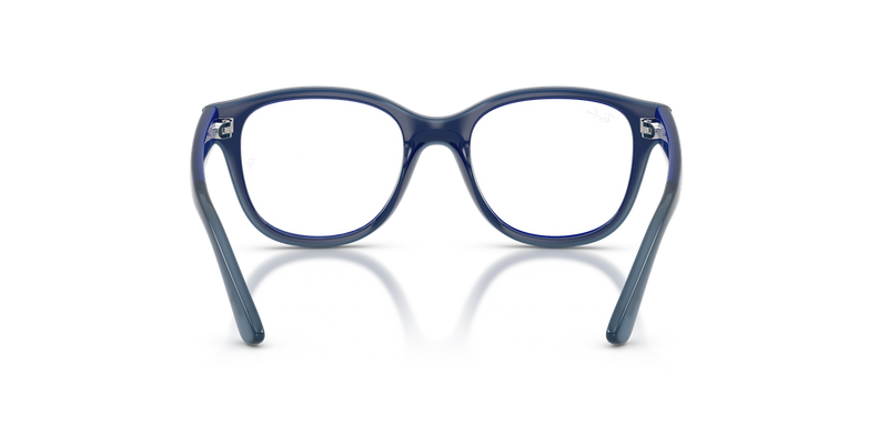 Ray-Ban Youth 0RY1950 in Blue On Transparent Blue - Alternate View