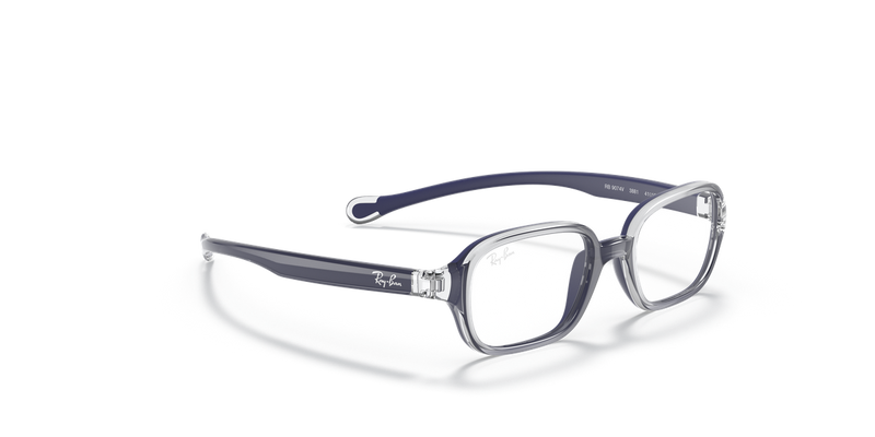 Ray-Ban Youth 0RY9074V in Transparent On Blue - Alternate View