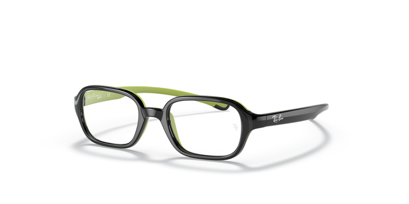 Ray-Ban Youth 0RY9074V in Black On Green - Alternate View