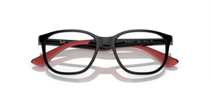 Black On Red / Clear (3928)