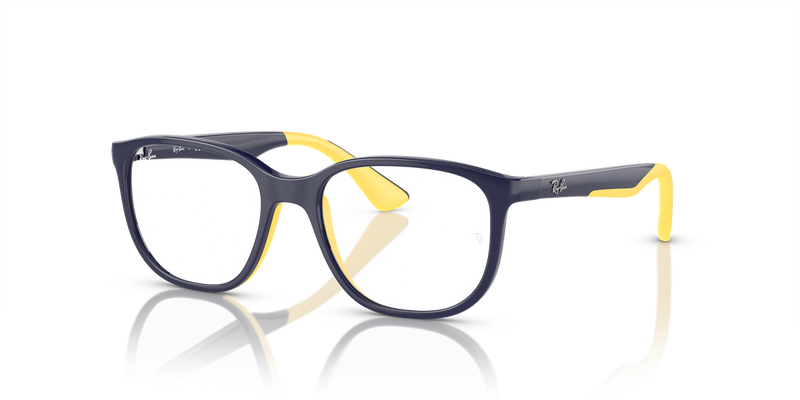 Ray-Ban Youth 0RY9078V in Dark Blue On Yellow - Front View