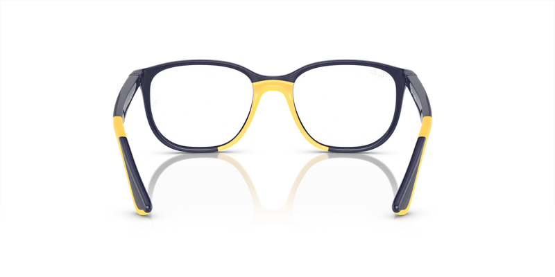 Ray-Ban Youth 0RY9078V in Dark Blue On Yellow - Temple Detail