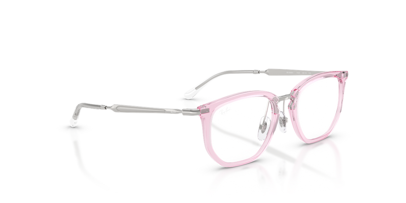Ray-Ban Youth 0RY9085V in Transparent Pink - Alternate View