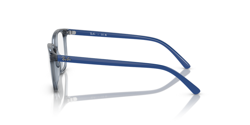 Ray-Ban Youth JUNIOR ELLIOT in Transparent Blue - Alternate View
