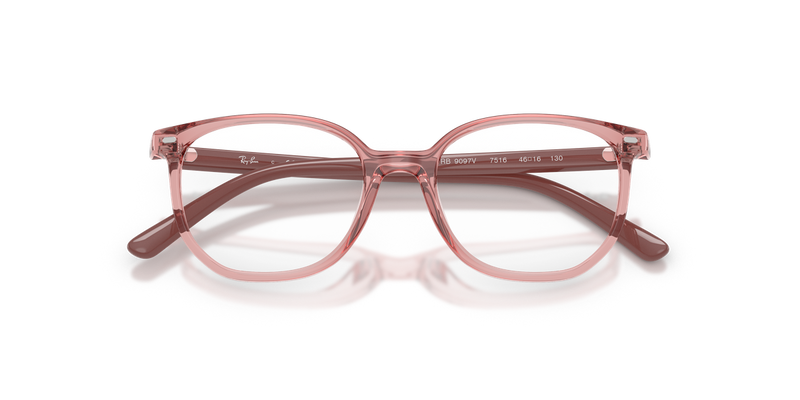 Ray-Ban Youth JUNIOR ELLIOT in Transparent Pink - Alternate View