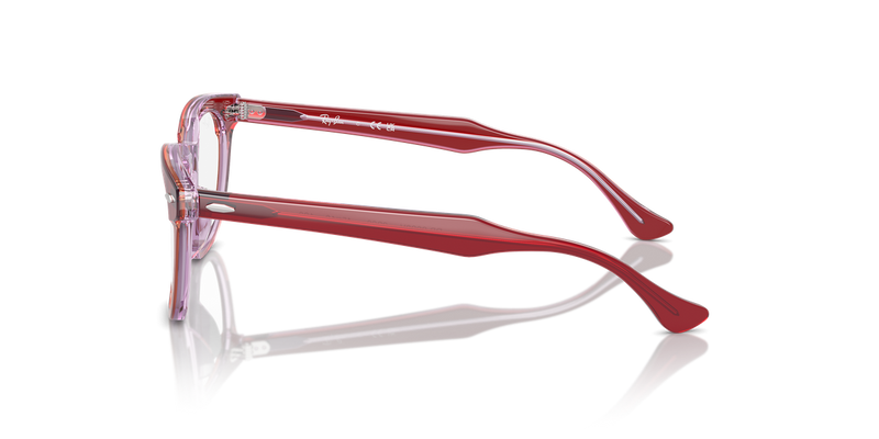 Ray-Ban Youth 0RY9098V in Top Red & Orange & Light Purple - Alternate View