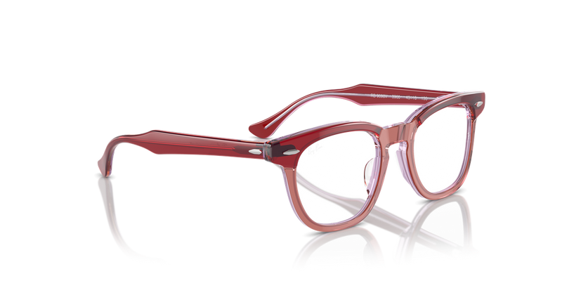 Ray-Ban Youth 0RY9098V in Top Red & Orange & Light Purple - Alternate View