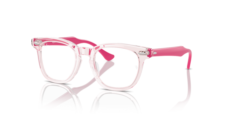 Ray-Ban Youth 0RY9098V in Transparent Pink - Alternate View