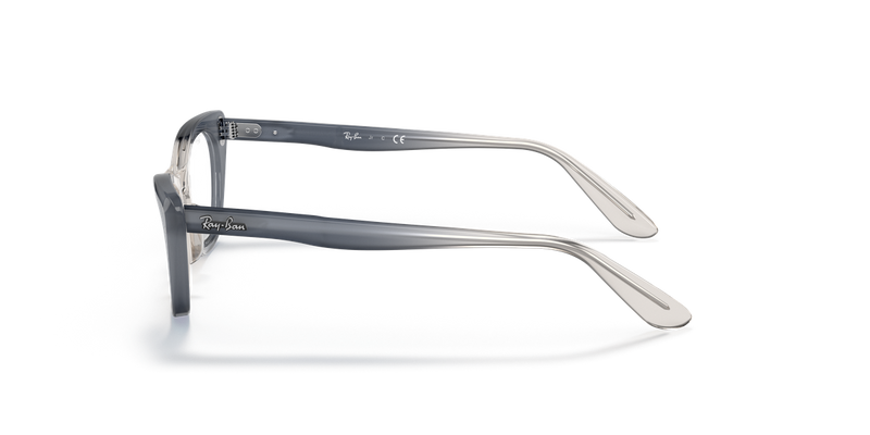 Ray-Ban Youth MISS BURBANK in Transparent Blue - Alternate View