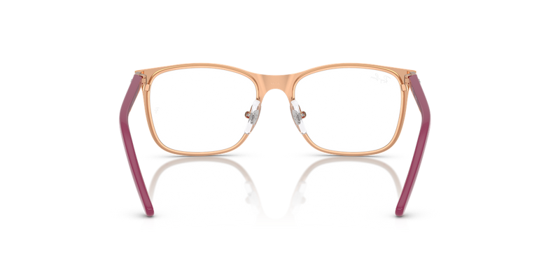 Ray-Ban Youth 0RY9551V in Bordeaux On Rose Gold - Alternate View