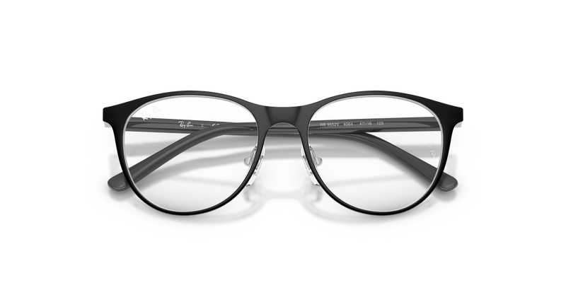 Ray-Ban Youth 0RY9552V in Black On Silver - Side View