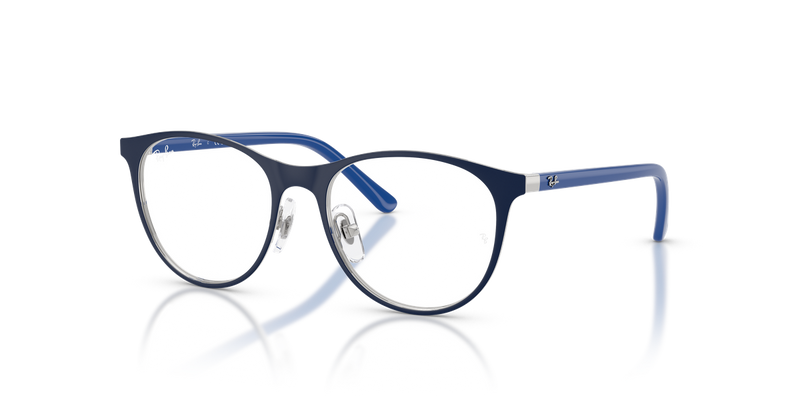 Ray-Ban Youth 0RY9552V in Matte Blue On Silver - Alternate View