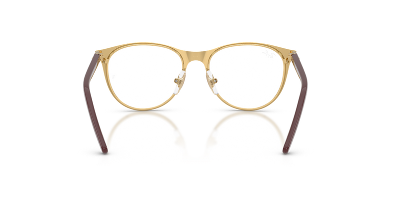 Ray-Ban Youth 0RY9552V in Dark Red On Arista Gold - Alternate View