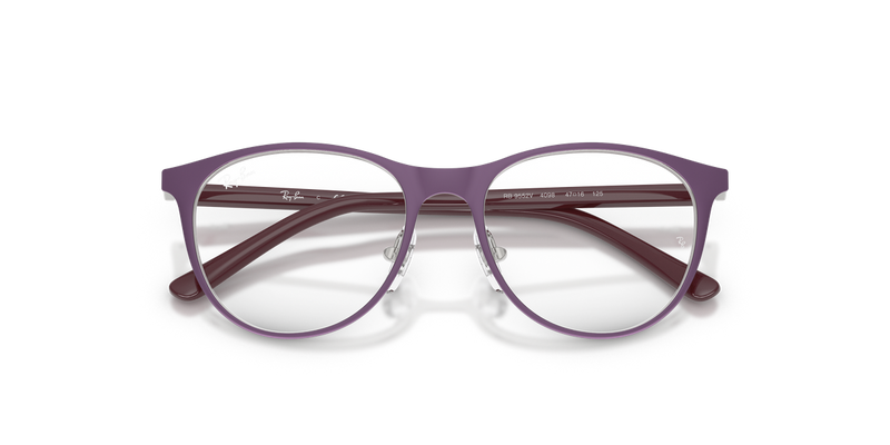 Ray-Ban Youth 0RY9552V in Matte Violet On Silver - Alternate View