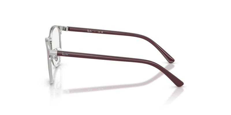 Ray-Ban Youth 0RY9552V in Matte Violet On Silver - Alternate View