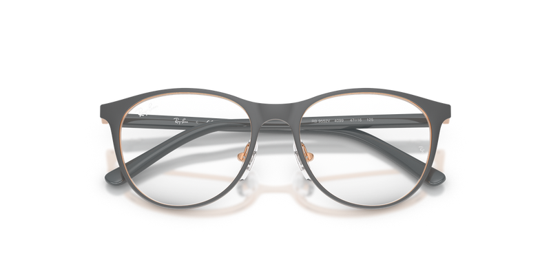 Ray-Ban Youth 0RY9552V in Grey On Rose Gold - Alternate View