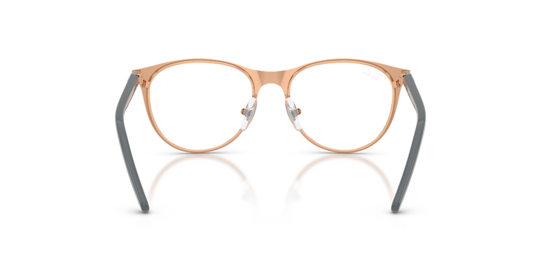Ray-Ban Youth 0RY9552V in Grey On Rose Gold - Alternate View
