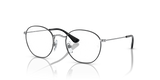 Black On Silver / Clear (4064)