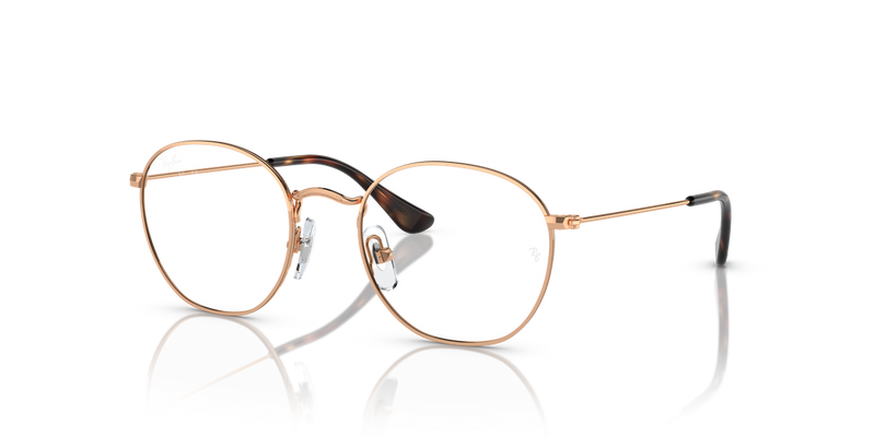 Ray-Ban Youth JUNIOR ROB in Rose Gold - Alternate View
