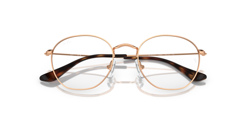 Ray-Ban Youth JUNIOR ROB in Rose Gold - Alternate View