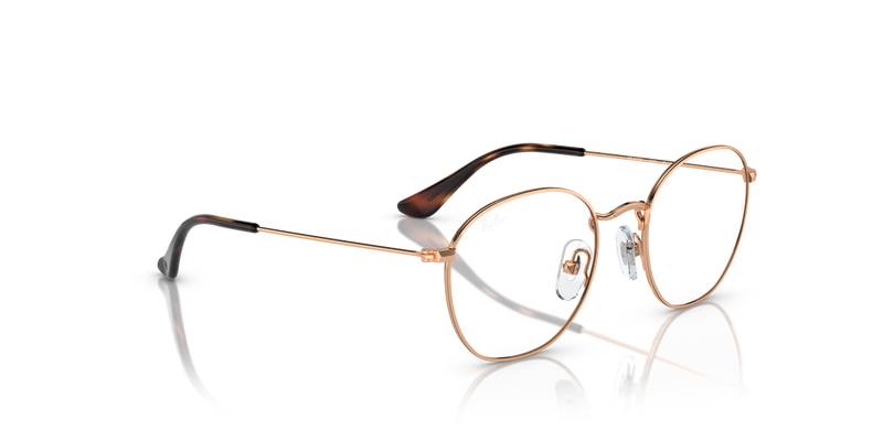Ray-Ban Youth JUNIOR ROB in Rose Gold - Alternate View