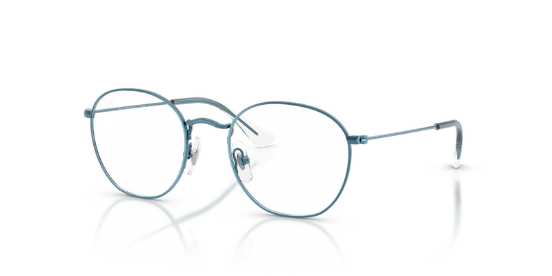 Ray-Ban Youth JUNIOR ROB in Light Blue - Front View