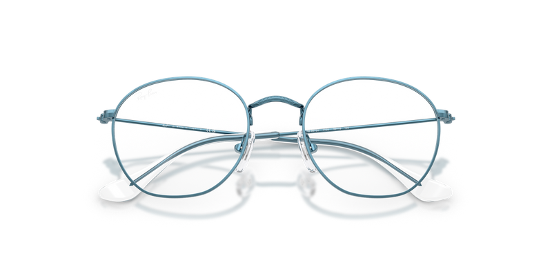Ray-Ban Youth JUNIOR ROB in Light Blue - Side View