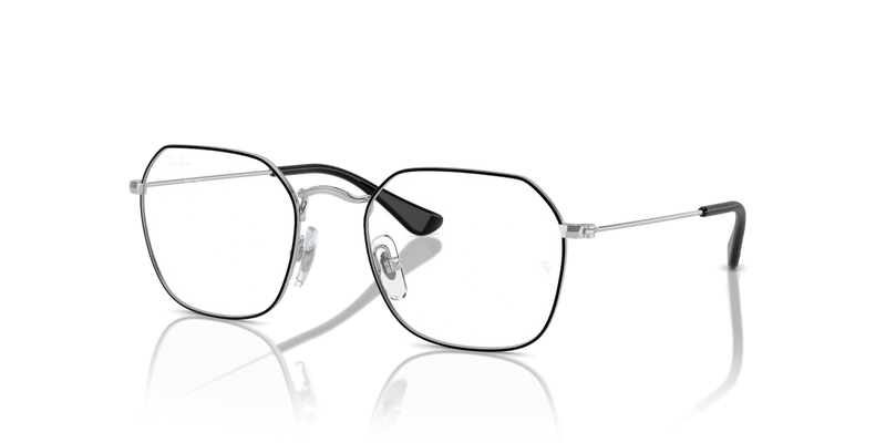 Ray-Ban Youth 0RY9594V in Black On Silver - Front View