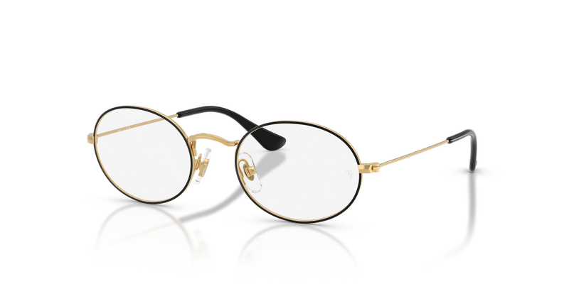 Ray-Ban Youth RY9645V in Black On Gold - Alternate View