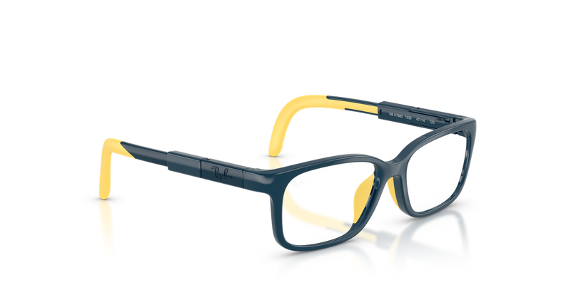 Ray-Ban Youth 0RYA1980 in Blue & Yellow - Alternate View
