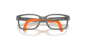 Grey & Orange / Clear (7533)