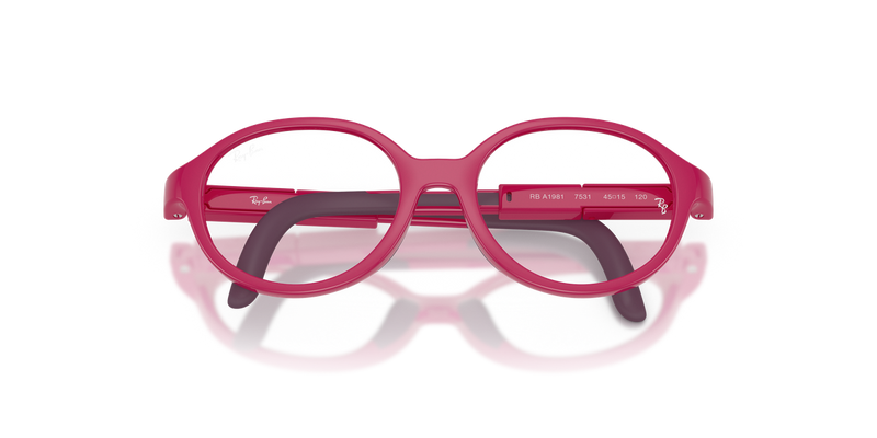 Ray-Ban Youth 0RYA1981 in Purple & Violet - Alternate View