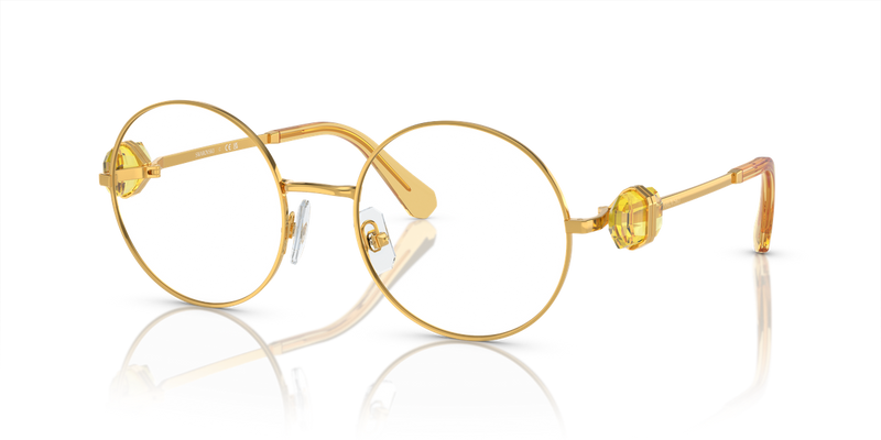 Swarovski SK1001 in Yellow / Demo Lens (4007) - Alternate View