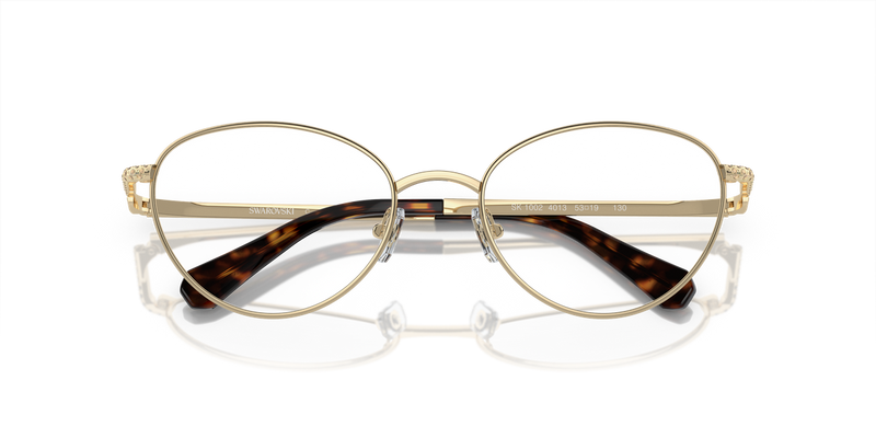 Swarovski SK1002 in Pale Gold / Demo Lens (4013) - Alternate View