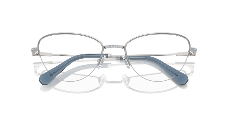 Swarovski SK1010 in Silver / Demo Lens (4001) - Side View