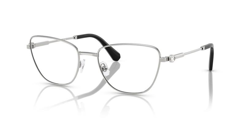 Swarovski SK1018 in Silver / Demo Lens (4001) - Front View