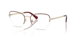 Pale Gold/Burgundy Gunmetal / Demo Lens (4038)